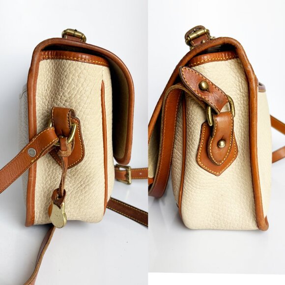 Dooney & Bourke All Weather Leather Vintage Carrier Shoulder Bag Style B… - Picture 5 of 10